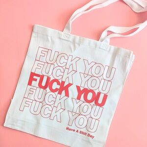 New “F*ck You” Tote Bag
